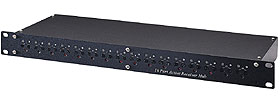 16 ch twisted pair active receiver 
rack 1U 