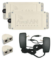 Avalan 900 MHz Wireless ethernet kit
