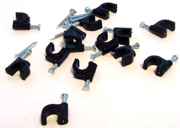 Bag of 100 qty Coax Clips