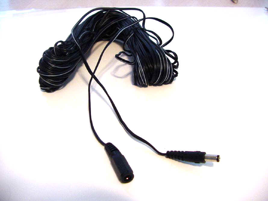 100' DC power cord