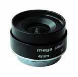 Mega Pixels Fixed Iris Lens 4mm with 1/2