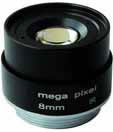 Mega Pixels Fixed Iris Lens 6mm with 1/2