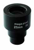Mega Pixels Fixed Iris Lens 25mm with 1/2