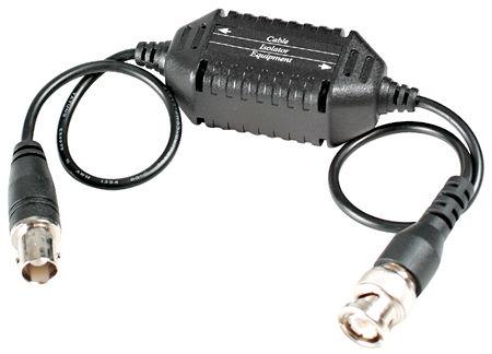 Twisted Pair Hi-Performance Video 
Ground 
Loop Isolator
