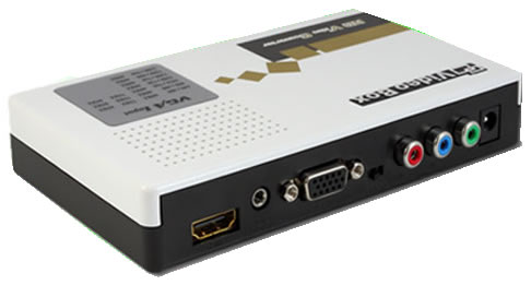 VGA and Component to HDMI Scaler
