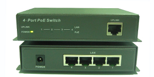 POE-SW541E 5 Port 10/100Mbps Switch with 4 Port Full Power POE