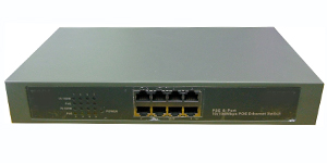 POE-SW800 8 Port 10/100Mbps Full Power 
POE Switch