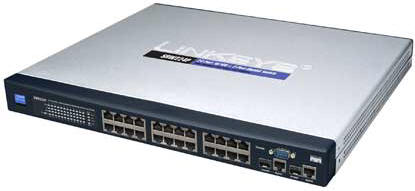 24-port Gigabit Switch - WebView/PoE