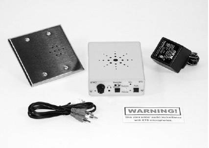 STW3 - Single zone 2 way audio surveillance system