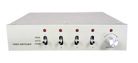 Video Switcher 4 Ch w/ Audio