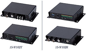 Single channel 2400 metre Twisted Pair 
TX/RX Kit