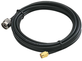 SMA Male to N Male RG-223 Wireless Ext. Cable 16ft