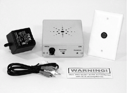 SM6 - Single zone audio surveillance kit