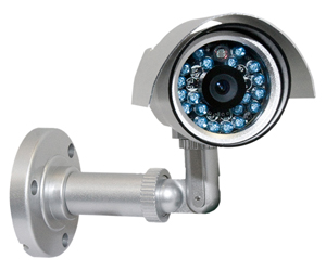 Weatherproof Color IR Camera 24 LED's