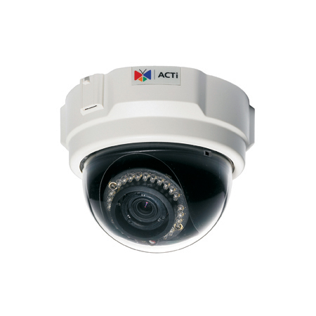 ACTi 1.3 Megapixel IP Fixed Dome Camera with Vari-focal Lens 