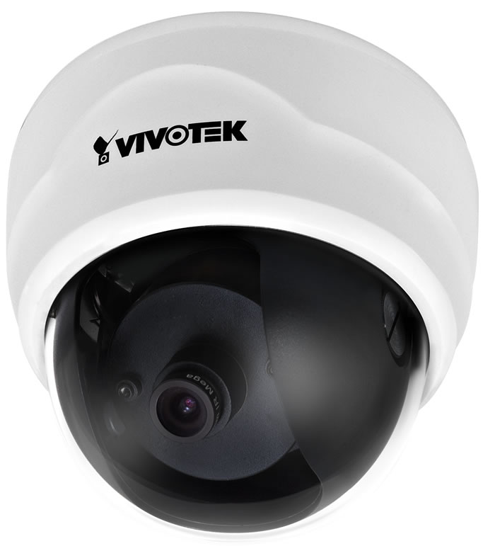 H.264 MicroSD/SDHC Card Compact Design Fixed Dome Network Camera