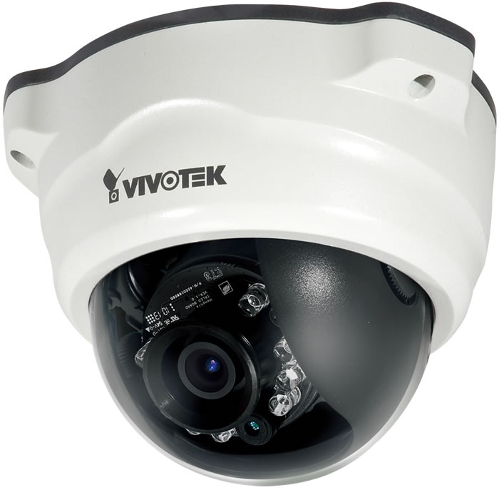 H.264 Vandal-proof IP66 Fixed Dome Network Camera