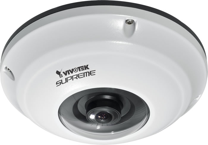 Vivotek 3.1MP 360 Degrees Surround View Vandal-proof Fisheye Fixed Dome Network Camera