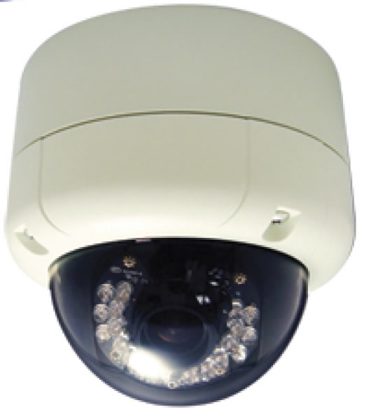 2 Megapixel H.264 MPG4 IP66 POE IR 
Dome 
Camera