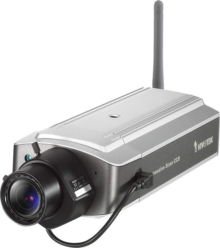 Sony Progressive Scan Day & Night 2.9~8.2mm Vari-focal Auto Iris, Wireless LAN Fixed Network Camera