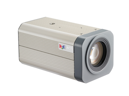 35x Zoom H.264 2-Megapixel 956 TV Lines 
IP D/N PoE Box Camera
