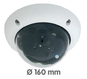IP MonoDome Camera D24 Night Sensor with Super Wide Angle 22mm Lens