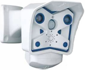 Mobotix IP 3 Megapixel Weatherproof Dual Network Camera with Day & Night sensor: Super Wide Angle 22mm Lenses