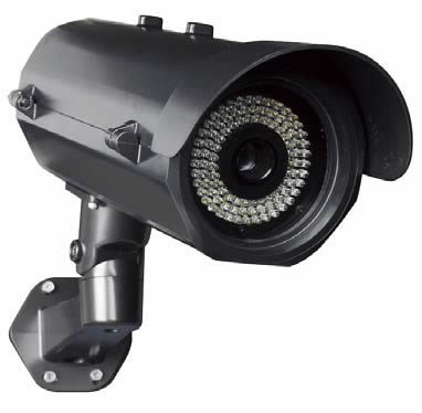 Sony DSP License Plate Capture Camera for High Speed Vehicle 600 TVL 230 Foot IR Range