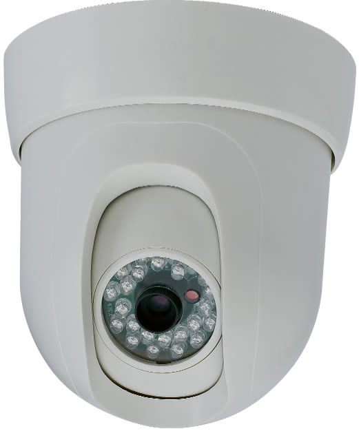 Pan Tilt Dome SONY 420 TV Lines, Infrared Illuminator Night Vision w/ IR Remote Controller