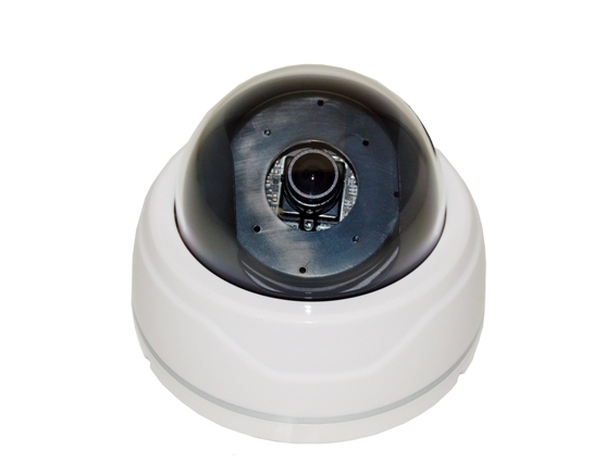 White Indoor Dome Camera / 1/3