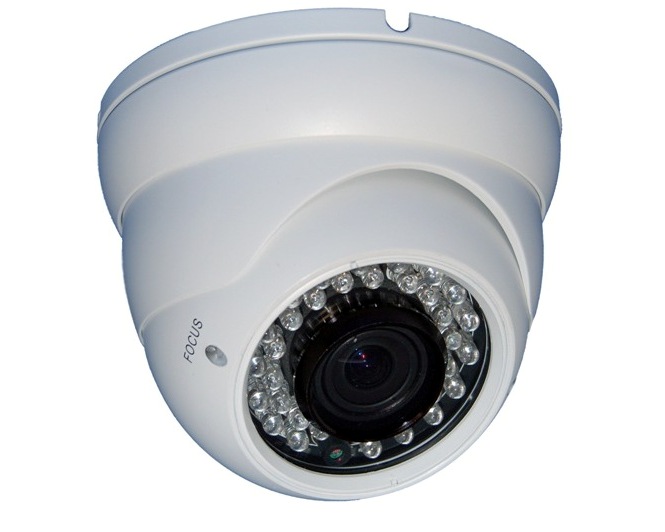 Sony Exview + EFFIO-E Dome Camera with 700 TVL 2.8~10mm Lens IP66 12v 98ft IR Range Black