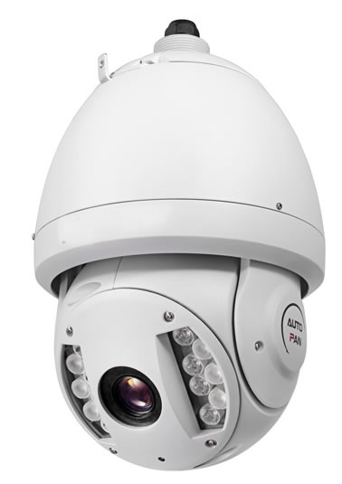 2 Megapixel Full HD 20x Optical Network PTZ Camera IP66 Weatherproof 300ft IR