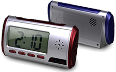 Covert Spy Camera Clock & DVR with Motion Sensor