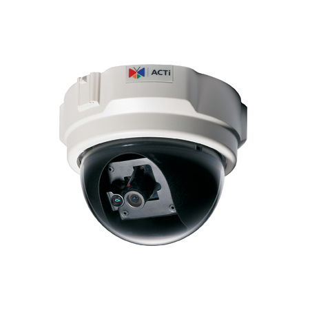 ACTi H.264 Megapixel IP Fixed Dome Camera