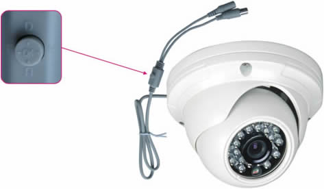 600 TV Lines IR 98 Feet Color 
Vandalproof IR Dome Camera