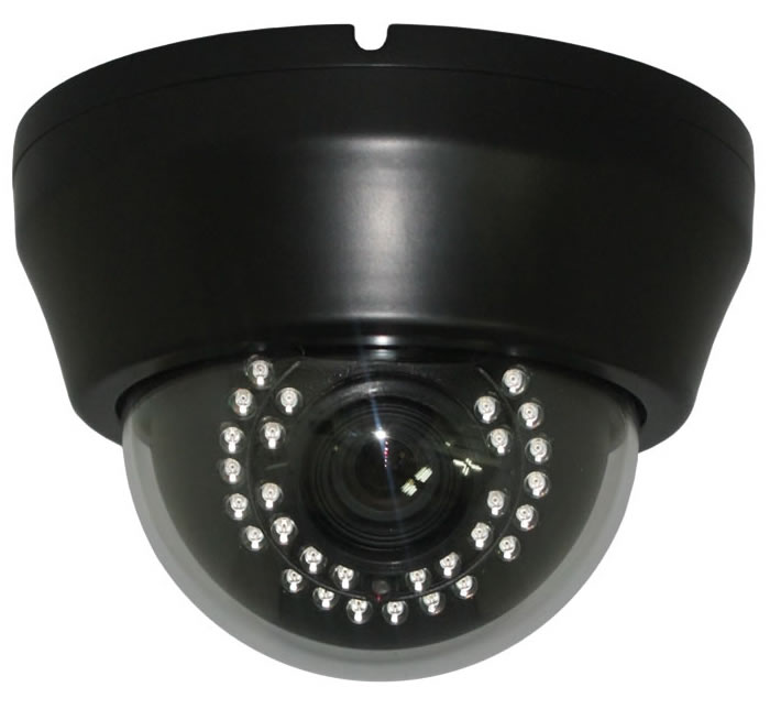 X-Treme Military Grade IR Indoor 2.8 ~ 
12mm Auto Iris Varifocal Dome Camera - 
65 Foot IR