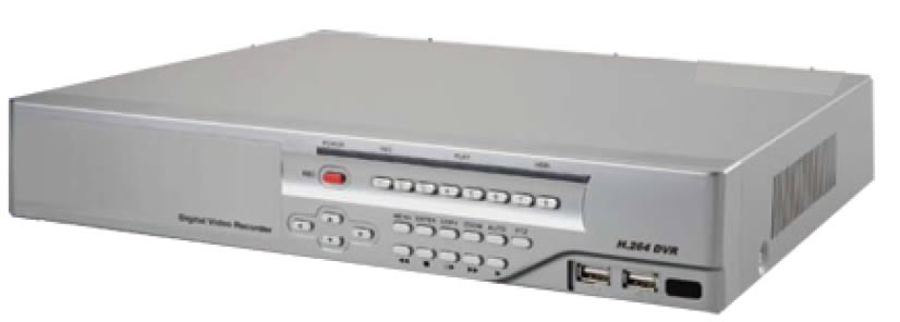 4 Ch H.264 Network Video Recorder NVR 30fps 2 MegaPixel Cam Support Hybrid